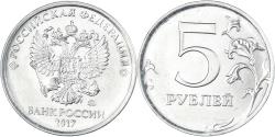 World Coins - Coin, Russia, 5 Roubles, 2017