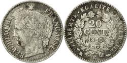 World Coins - Coin, France, Cérès, 20 Centimes, 1850, Bordeaux, , Silver, KM:758.3