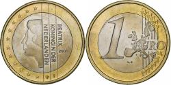 World Coins - Netherlands, Euro, 2001, Utrecht, Bi-Metallic,