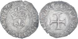 World Coins - Coin, France, Charles VI, Double Tournois, 1380-1422, , Billon