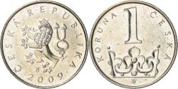World Coins - Coin, Czech Republic, Koruna, 2009, , Nickel plated steel, KM:7