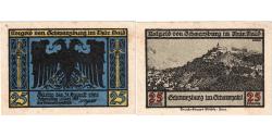 World Coins - Germany, schwarzburg, 25 Pfennig, 1922-08-31, EF(40-45)