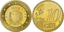 World Coins - Malta, 10 Centimes, 2008, MDP, Nordic gold,