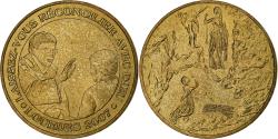 World Coins - France, Tourist token, Lourdes, Réconciliation avec Dieu, 2007, Nordic gold