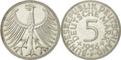 World Coins - Coin, GERMANY - FEDERAL REPUBLIC, 5 Mark, 1956, Stuttgart, , Silver