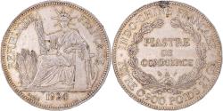 World Coins - Coin, FRENCH INDO-CHINA, Piastre, 1924, Paris, , Silver, KM:5a.1