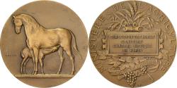 World Coins - France, Medal, Direction des Haras, Concours Central Hippique de Paris, Bronze