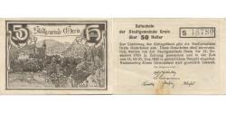 World Coins - Banknote, Austria, Grein, 50 Heller, village 1920-12-31, UNC(63), Mehl:FS 276Ib