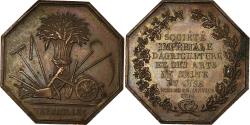 World Coins - France, Token, Société Impériale d'Agriculture, Seine et Oise, Versailles