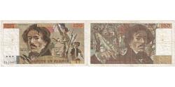 World Coins - France, 100 Francs, Delacroix, X.1, VF(30-35)