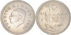 World Coins - Coin, Turkey, 5000 Lira, 1994, , Nickel-Bronze, KM:1025