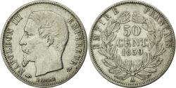World Coins - Coin, France, Napoleon III, Napoléon III, 50 Centimes, 1859, Paris,