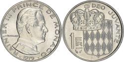 World Coins - Coin, Monaco, Rainier III, Franc, 1979, , Nickel, KM:140, Gadoury:MC