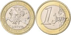 World Coins - Lithuania, Euro, 2015, Vilnius, BU, , Bi-Metallic, KM:211