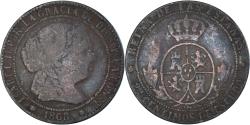 World Coins - Coin, Spain, 2-1/2 Centimos, 1868
