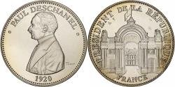 World Coins - France, Medal, Les Présidents de la République, Paul Deschanel, Copper-nickel