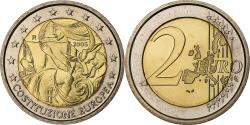 World Coins - Italy, 2 Euro, European Constitution, 2005, Rome, Bi-Metallic, , KM:245
