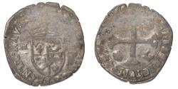 World Coins - Coin, France, Douzain, 1594, Grenoble, , Silver, Sombart:4442