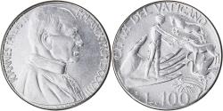 World Coins - Coin, VATICAN CITY, John Paul II, 100 Lire, 1988, , Stainless Steel