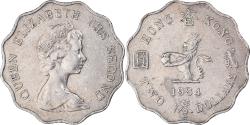 World Coins - Coin, Hong Kong, 2 Dollars, 1984