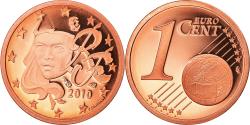 World Coins - France, Euro Cent, 2010, Paris, Proof, , Copper Plated Steel