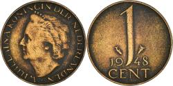 World Coins - Coin, Netherlands, Wilhelmina I, Cent, 1948, , Bronze, KM:175