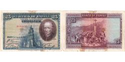 World Coins - Spain, 25 Pesetas, 1928-08-15, VF(20-25)