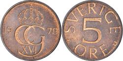 World Coins - Coin, Sweden, 5 Öre, 1978