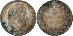 World Coins - France, Louis-Philippe I, 5 Francs, 1833, Paris, Silver,