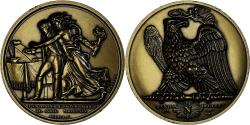 World Coins - France, Medal, L'Empereur Napoléon Abdique, History, Denon, , Bronze