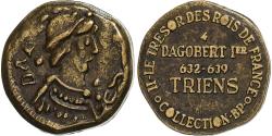 World Coins - France, Token, Collection BP, Triens Dagobert Ier, History,
