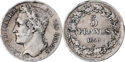 World Coins - Belgium, Leopold I, 5 Francs, 5 Frank, 1849, Silver, , KM:3.2