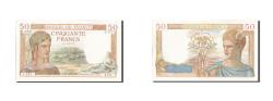 World Coins - Banknote, France, 50 Francs, 50 F 1934-1940 ''Cérès'', 1935, 1935-02-28