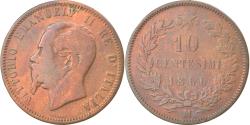 World Coins - Coin, Italy, Vittorio Emanuele II, 10 Centesimi, 1866, Milan, , Copper