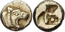 Ancient Coins - Ionia, Hemihekte - 1/12 Stater, ca. 600-550 BC, Uncertain mint, Electrum