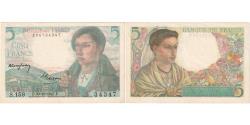 World Coins - France, 5 Francs, Berger, 1943-07-22, S.159, AU(55-58)