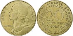 World Coins - France, 20 Centimes, Marianne, 1986, Pessac, Aluminum-Bronze, , KM:930