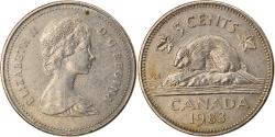 World Coins - Coin, Canada, 5 Cents, 1983, Ottawa, , Nickel, KM:60.2a