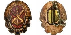 World Coins - Germany, Broche, Gesellschaft Für Sport und Technik, Brass,