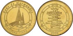 World Coins - France, Token, Honfleur - Le pont de Normandie, 2008, Copper-nickel Aluminium