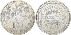 World Coins - France, 10 Euro, Midi-Pyrénées, 2012, Paris, Silver, , Gadoury:EU514