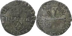 World Coins - France, Henri III, Douzain, 1577, Lyon, Billon,