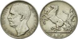 World Coins - Coin, Italy, Vittorio Emanuele III, 10 Lire, 1927, Rome, , Silver