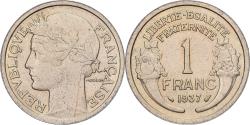 World Coins - France, Franc, Morlon, 1937, Aluminum-Bronze, , KM:885