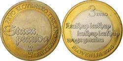 World Coins - Slovenia, 3 Euro, 2015, Vantaa, Bi-Metallic,