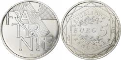 World Coins - France, 5 Euro, Fraternité, 2013, Monnaie de Paris, Silver,