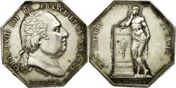 World Coins - France, Token, Louis XVIII, Notaires de l'Arrondissement d'Orléans, De