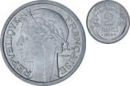 World Coins - Coin, France, Morlon, 2 Francs, 1959, Paris, , Aluminum, KM:886a.1