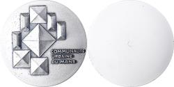 World Coins - France, Medal, Communauté urbaine du Mans, Silvered bronze, Pichard,