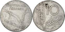 World Coins - Coin, Italy, 10 Lire, 1954, Rome, , Aluminum, KM:93